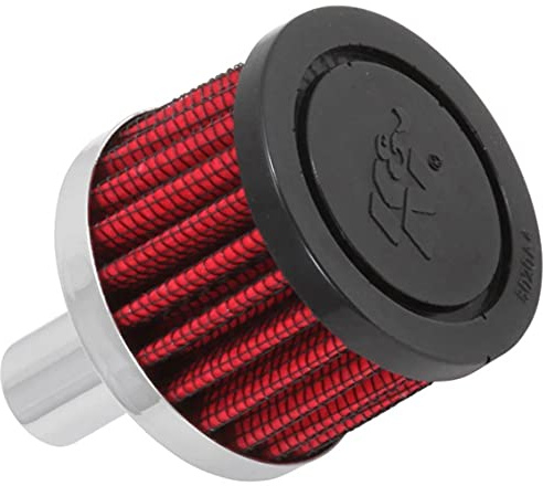 K&N Vent Air Filter/Breather: High Performance, Premium, Washable, Replacement Engine Filter: Filter Height: 1.5 in, Flange Length: 1 in, Shape: Breather, 62-1020