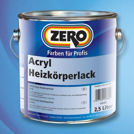 ZERO Acryl Heizkoerperlack 2.5l
