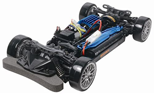 TAMIYA 300058584 58584 TT-02D Drift Spec Chassis Brushed 1:10 RC Modellauto Elektro Straßenmodell Allradantrieb Mädchen , male (4W, Blau