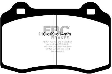 EBC Brakes DP51140NDX Blue stuff NDX Brake Pads