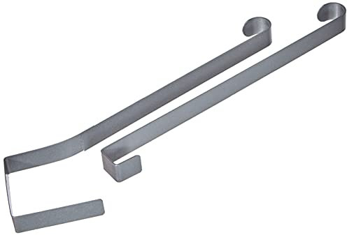Riffelmacher 14402 - Tür-Haken für Kränze, 2 Stück im Beutel, Länge 26 cm, für Innen- und Außentüren, Hänger für Dekoration, Tür, Eingang, Weihnachten