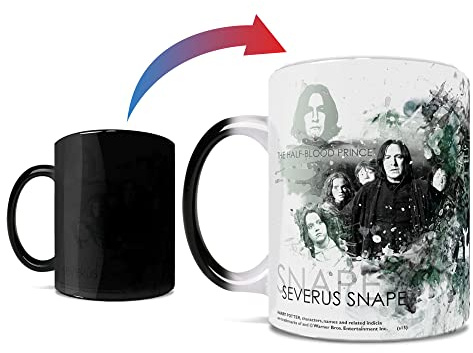 Morphing Mugs Harry Potter (Snape) Keramiktasse, Schwarz