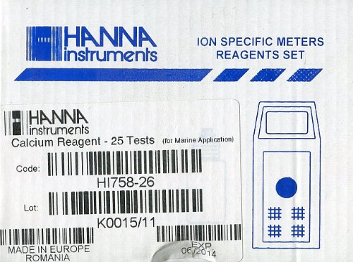 25 Testsätze Marine Calcium für Mini-Photometer Hanna HI 758