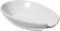 Oggi 5429.1 Ceramic Spoon Rest, White