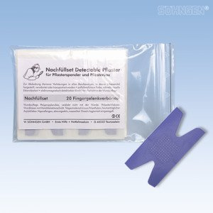 Nachfüllset detectable Fingergelenkverband - 20 Stück