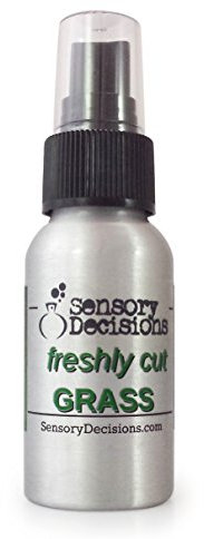 Raumspraykonzentrat von Sensory Decisions mit dem Duft von frisch gemähtem Gras, metall, silber, 1 bottle