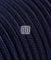 Merlotti 20337 Câble électrique rond H03VV-F 2 x 0,75, bleu bisso, 3 m