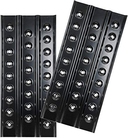 DEMA Sandbleche Metall 100x45 cm (2 Stück) – Anfahrhilfe, Sandblech, Offroad-Brett – robust, langlebig, rutschfest – für PKW, Geländewagen, Offroad, SUV, Strand, Gelände