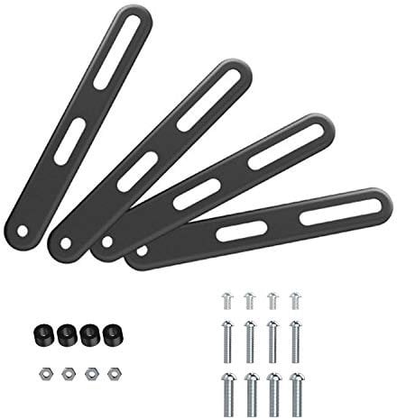 Invision Kit Adaptador VESA para TV Soportes Murales, Encaja en Cualquier 200x200mm Soporte TV Existente para una Gama más Amplia de Patrones de Agujeros VESA, Adecuado para Pantallas de TV de 26-55