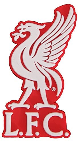 Liverpool FC Official 3D Liverbird Football Crest Fridge Magnet (One Size) (Red/White)