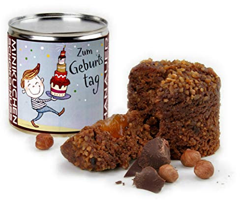 Hanauer Minikuchen SchokoNuss Zum Geburtstag, 1er Pack (1 x 170 g)