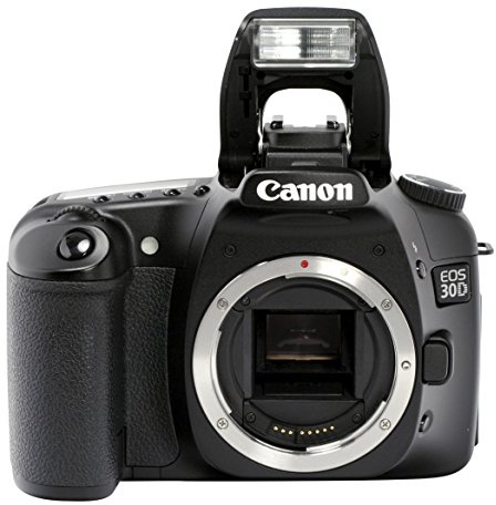 Canon EOS 30D noir avec zoom 18-55, filtre UV et grip+2accus