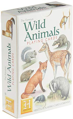 Wild Animals Playing Cards