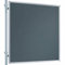 Stellwand-Tafel beids. Filz grau, 120 x 120 cm