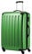 HAUPTSTADTKOFFER Alex - Großer Hartschalen-Koffer, 4 Doppel-Rollen, Trolley, Rollkoffer, Reisekoffer, Volumenerweiterung, 75 cm, 119 Liter, Grün