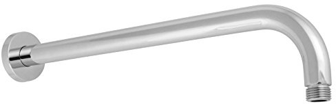 Welfenstein Zulaufarm 9E rund 34cm Messing Wandarm Wandzulauf Dusche