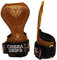 Grip Power Pads Cobra Grips® V2 Gewichtheber-Handschuhe, robust, Zughilfen für Kreuzheben, Cobra Grips Pro, PRO Brown Leather