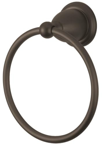 Kingston Brass BA1754ORB Heritage 6-InchTowel Ring, Oil Rubbed Bronze