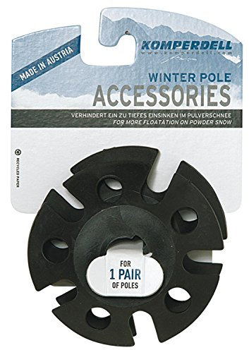 KOMPERDELL Vario Winterteller Extragroß Stockzubehör, Schwarz, One Size, 912, Vario Winterteller extragroß