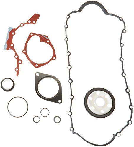 ELRING 584.850 Dichtungssatz Kurbelgehäuse mit Wellendichtring-Kurbelwelle Kompatibel mit RENAULT Clio 3 Schrägheck BR0/1, CR0/1