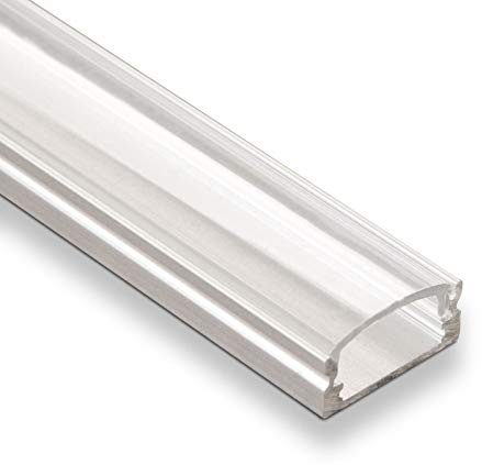 SOTECH 5 Stück LED Profil-22 mit klarer Abdeckung je 2m | für LED Streifen
