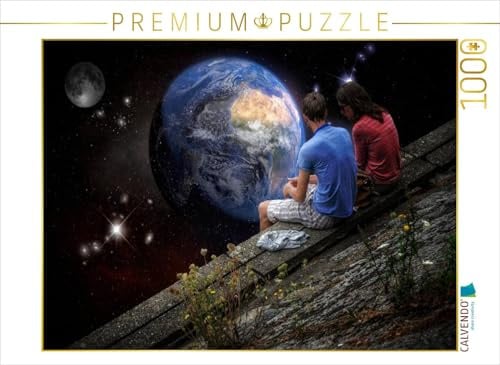 CALVENDO Puzzle Mit Blick auf die Unendlichkeit | 1000 Teile Lege-Größe 64 x 48 cm Foto-Puzzle für glückliche Stunden