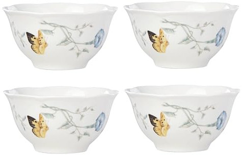 Lenox Reis-Schalen, Schmetterlingswiese, 4er-Set