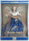 MATTEL BARBIE ANGE DE NOEL - holiday angel - robe de bal bleu et doré collection 2000