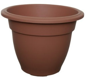 Whitefurze G03R43 45cm Round Bell Planter - Terracotta