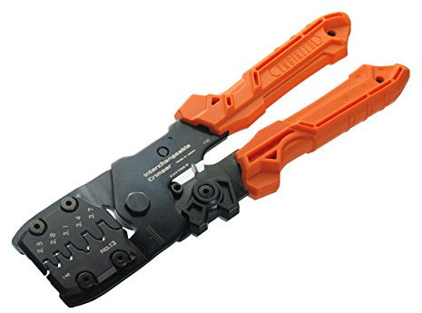 Präzisions-Universal-Crimpzange mit austauschbaren Schneideplatten (Größe L) handliche Crimpzange Hergestellt in Japan ENGINEER pad-13