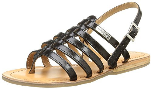 Les Tropéziennes par M. Belarbi HERIPO, Spartiates Femme, Noir, 36 EU