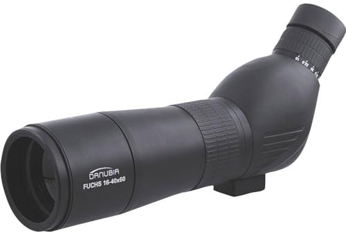 Dörr Danubia 538240 Zoom Spektiv Fuchs 16-40x60 (Gehäuse mit Gummiarmierung, 45 Grad Schrägeinblick) schwarz