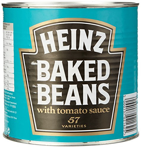 Heinz Beanz Baked Beans, Gebackene Bohnen, Dose, 6er Pack (6 x 2,62 kg)