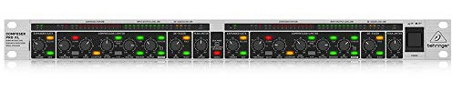 Behringer COMPOSER PRO-XL MDX2600 2-Kanal-Expander/Gate/Kompressor/Peak-Limiter der Referenzklasse mit integriertem De-Esser, Dynamic Enhancer und Röhrensimulation