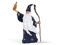 Papo 39005 - Merlin der Zauberer, Spielfigur