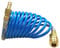 HVG-Druckluftzubehör Spiralschlauch 8 mm, Kautschuk, 3 Meter, Blau, 1 Stück