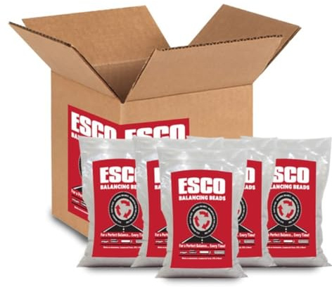 Esco 20469C Tire Balancing Beads, 4 oz, Case of 24 Bags