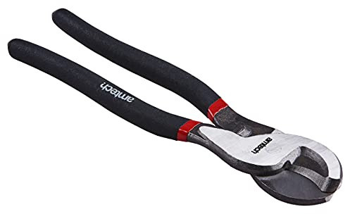 Amtech Cable Cutter, Drop Forged & Heat Treated Steel, Soft Grip Handles, High-Strength Cutting (225mm / 9)
