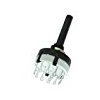 Perel 139753 - Interruptor giratorio (3 polos, 4 posiciones)