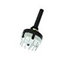 Perel 139753 - Interruptor giratorio (3 polos, 4 posiciones)