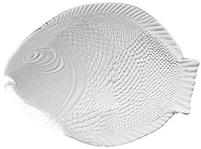 Pasabahce 10258 Marine poisson service plat 36x26cm, trempée, 1 pièce