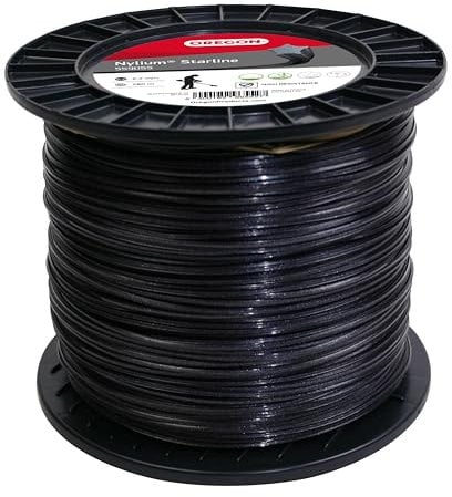 Oregon Nylium Star Hilo para Desbrozadora 2.7mm, Hierba, Maleza, Vegetación y más, Hilo de Nylon de Gran Resistencia, Compatible con la Mayoría de Modelos Estándar, 2.7mm x 280m (559055)
