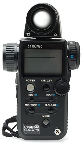 Sekonic Digitalmaster L-758DR Flashmètre/posemètre numérique (Emetteur radio intégré)