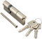 ABUS EC550NP Profilzylinder EC550 NP, Lg 30/60mmm.3 Schlüssel, mit N+G, Wendeschlüssel, 30/60
