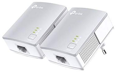 TP-Link PA411KIT 500 Mbit/s Ethernet White 2 Pieces(s) – Powerline Network Adapters (500 Mbit/s, IEEE 802.3, IEEE 802.3u, Fast Ethernet, 10,100 Mbit/s, OFDM, 128-bit AES)