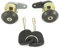TarosTrade 60-0530-N-83741 Cilindretti Serratura Anteriore Con 2 Chiavi