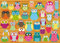 Schmidt Spiele 58196 Eulen-Collage, 500 Teile