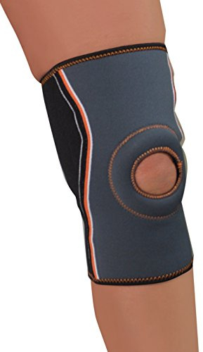 Aidapt Large Elasticated Compression Rehabilitation Knee Support Sleeve for Joint Pain, Arthritis, Ligament Injury and Tendonitis Aid for Men and Women