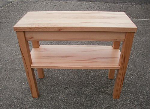 Holztisch,Beistelltisch Kernbuche massiv. Leila Maße: 70x30x60cm hoch. Auch in Wildeiche,Erle und Kirschbaum zu bekommen ! Maßanfertigung !