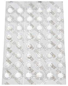 3M SJ5302 Clear Bumpon Blister Pack (96 Bumpons)